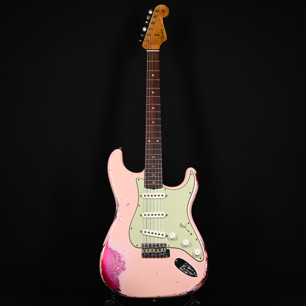 Fender Custom Shop 1962 Stratocaster Heavy Relic Aged Shell Pink / Pink Paisley Josefina Hand Wound Pickups 2024 (R135971 )