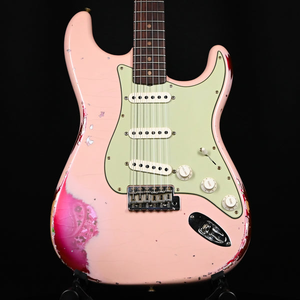 Fender Custom Shop 1962 Stratocaster Heavy Relic Aged Shell Pink / Pink Paisley Josefina Hand Wound Pickups 2024 (R135971 )