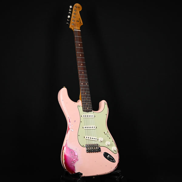 Fender Custom Shop 1962 Stratocaster Heavy Relic Aged Shell Pink / Pink Paisley Josefina Hand Wound Pickups 2024 (R135971 )