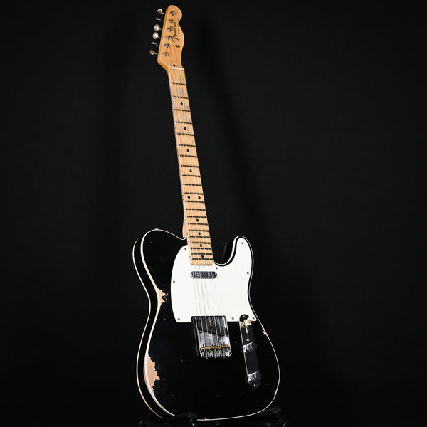 Fender Custom Shop '59 Telecaster Custom Relic- Aged Black 2024 (CZ552283)