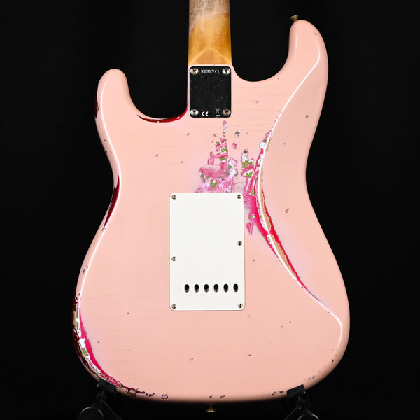 Fender Custom Shop 1962 Stratocaster Heavy Relic Aged Shell Pink / Pink Paisley Josefina Hand Wound Pickups 2024 (R135971 )