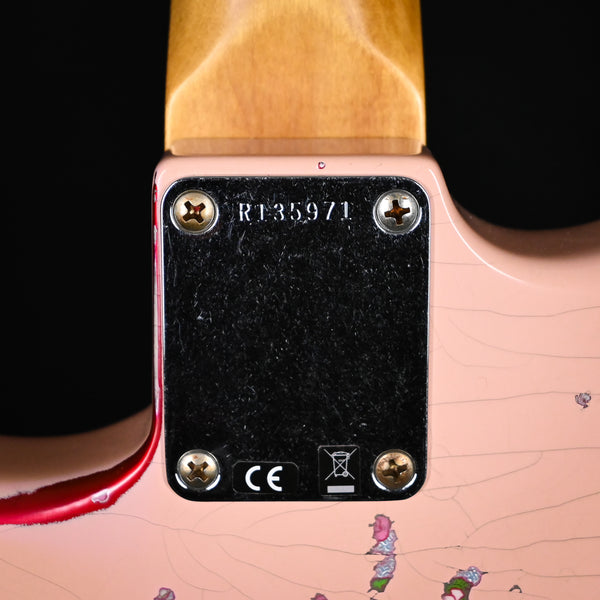 Fender Custom Shop 1962 Stratocaster Heavy Relic Aged Shell Pink / Pink Paisley Josefina Hand Wound Pickups 2024 (R135971 )