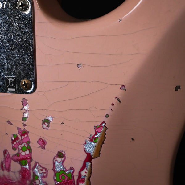 Fender Custom Shop 1962 Stratocaster Heavy Relic Aged Shell Pink / Pink Paisley Josefina Hand Wound Pickups 2024 (R135971 )