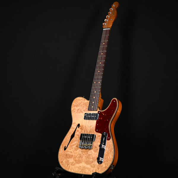 Fender Custom Shop Artisan Dual P90 Telecaster w/ Burl Maple Top, NOS- Aged Natural 2025 (CZ584720)