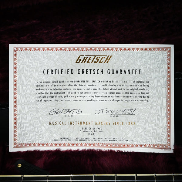 Gretsch G6134TG Limited Edition Paisley Penguin w/ Bigsby- Gold Paisley (JT24114031)