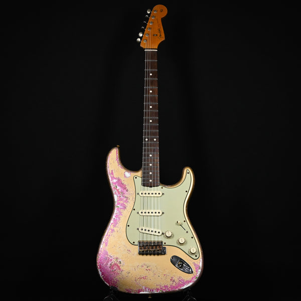 Fender Custom Shop Masterbuilt Dennis Galuszka 62' Stratocaster w/ Brazilian Rosewood Super Heavy Relic- Aztec Gold/Pink Paisley 2024 (R139870)