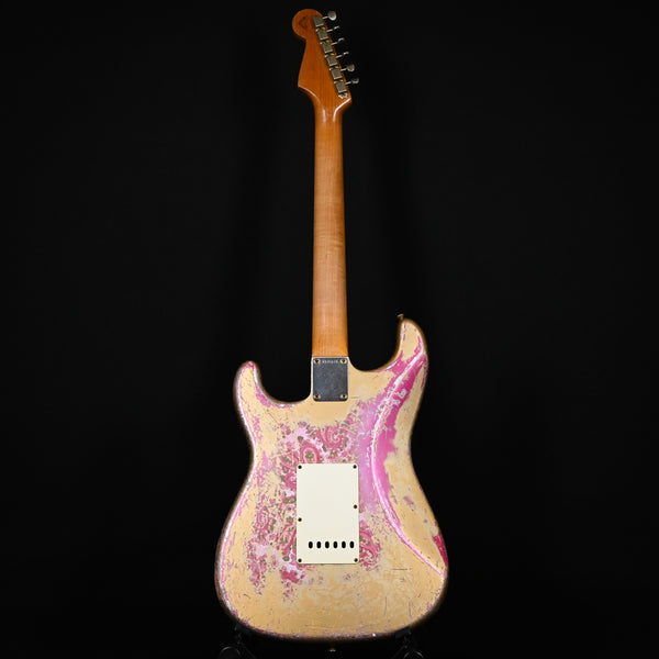 Fender Custom Shop Masterbuilt Dennis Galuszka 62' Stratocaster w/ Brazilian Rosewood Super Heavy Relic- Aztec Gold/Pink Paisley 2024 (R139870)