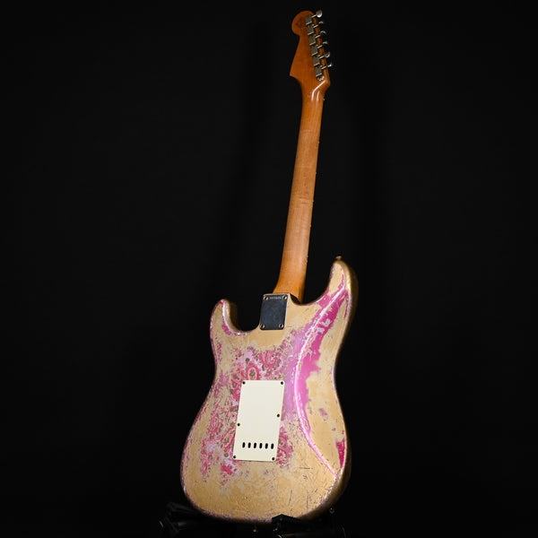 Fender Custom Shop Masterbuilt Dennis Galuszka 62' Stratocaster w/ Brazilian Rosewood Super Heavy Relic- Aztec Gold/Pink Paisley 2024 (R139870)