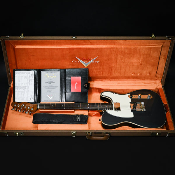 Fender Custom Shop American Custom Telecaster NOS- Aged Charcoal Frost Metallic/ Aged Black Back & Sides 2025 (XN19362)