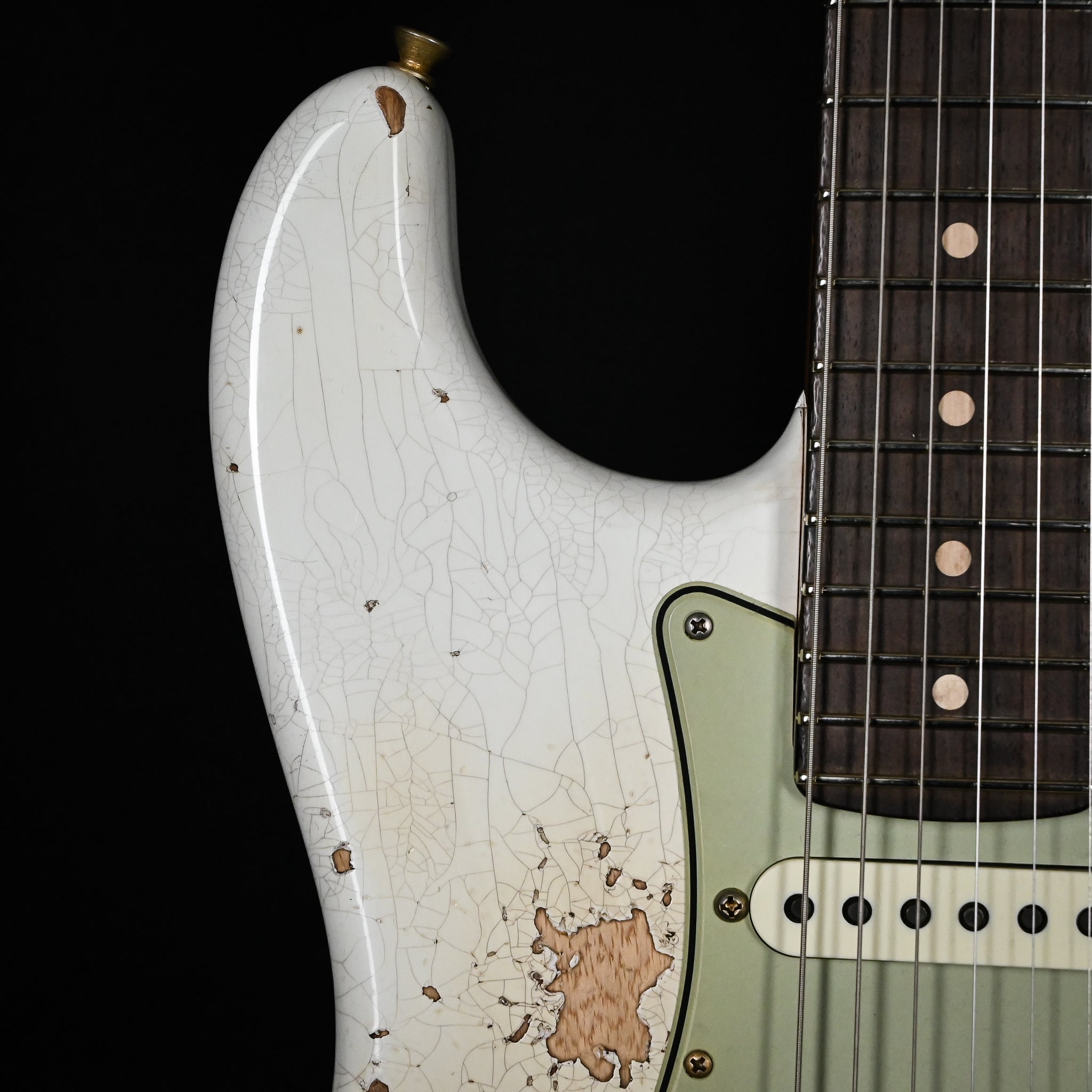 Fender Custom Shop '62 Stratocaster HSS Heavy Relic- Olympic White 2026 (R143944)