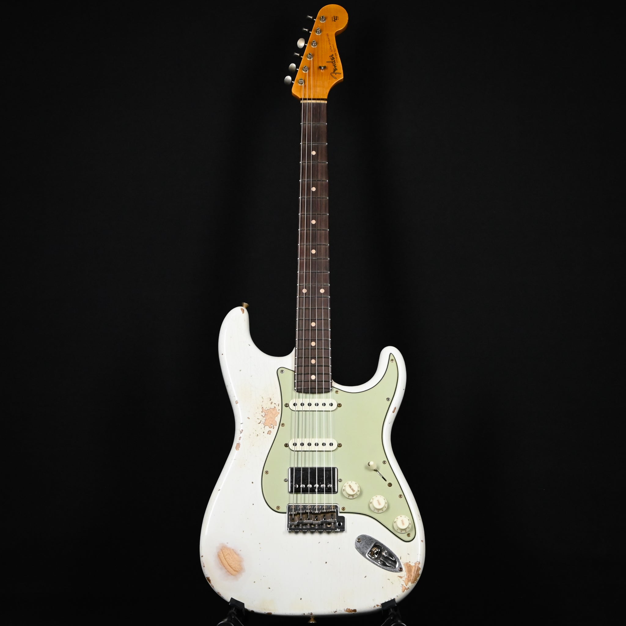 Fender Custom Shop '62 Stratocaster HSS Heavy Relic- Olympic White 2026 (R143944)