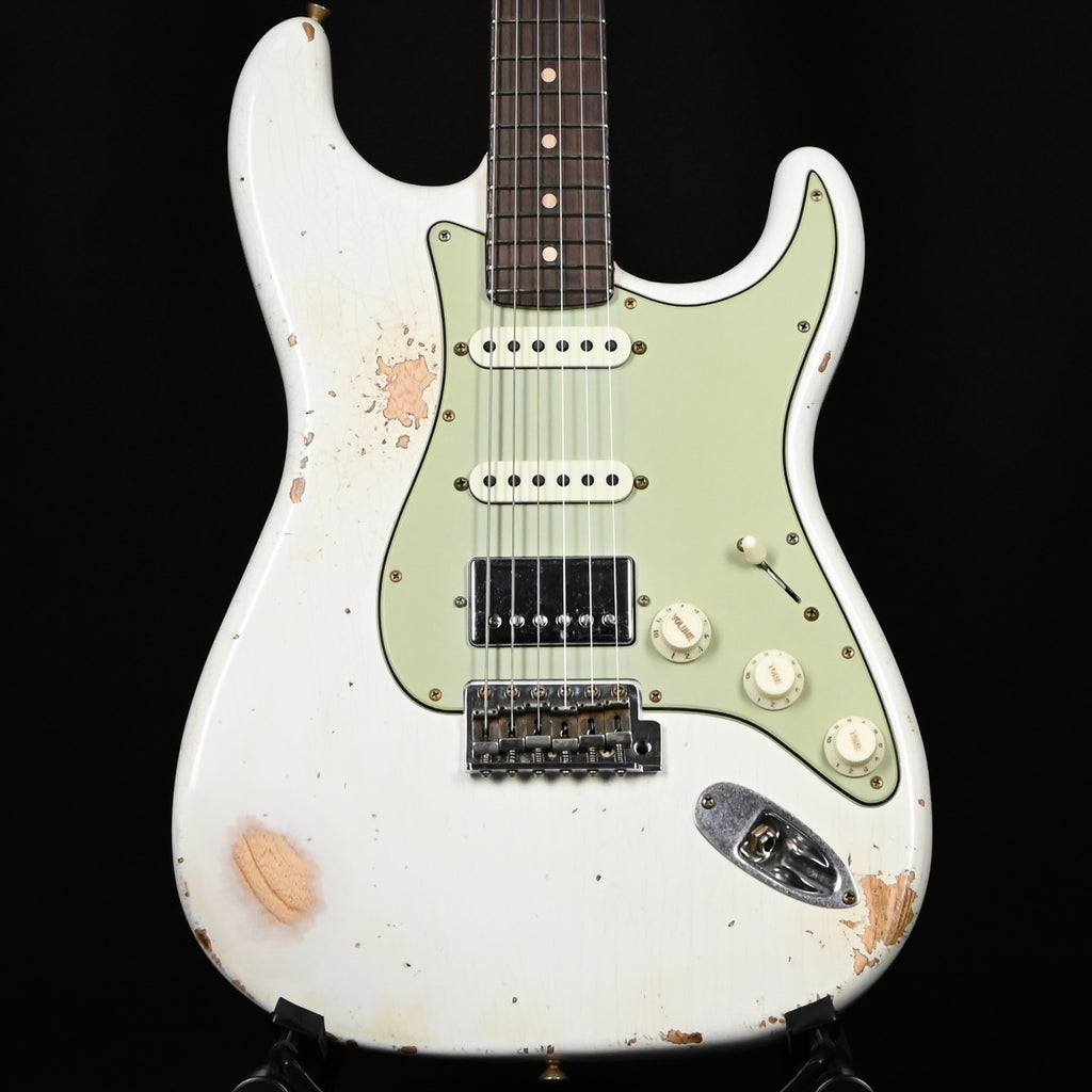 Fender Custom Shop '62 Stratocaster HSS Heavy Relic- Olympic White 2026 (R143944)