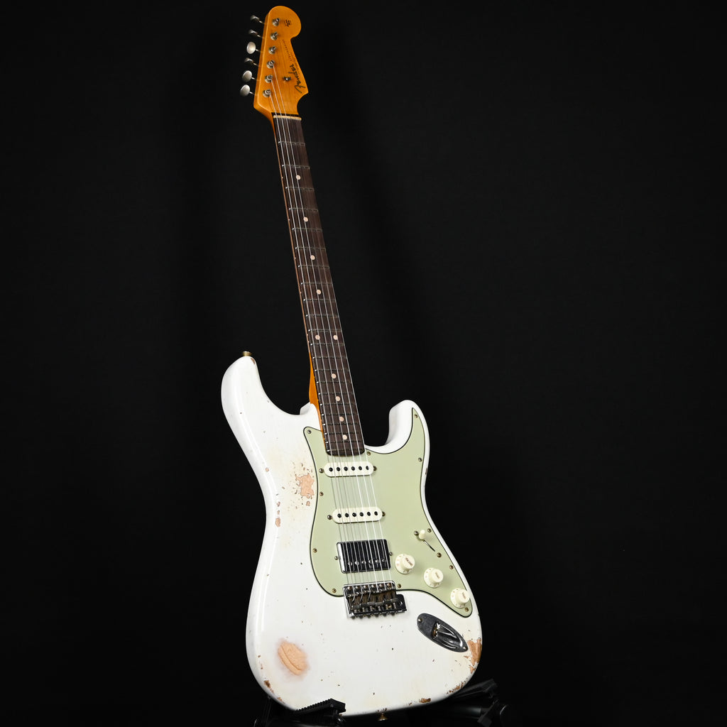Fender Custom Shop '62 Stratocaster HSS Heavy Relic- Olympic White 2026 (R143944)