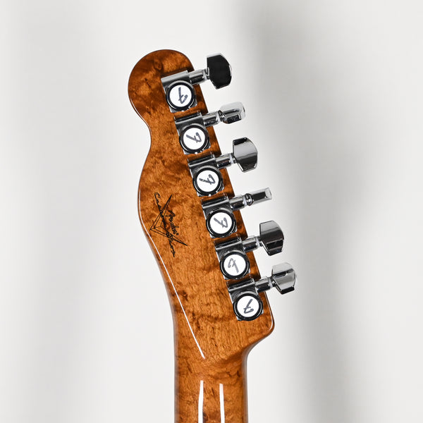 Fender Custom Shop American Custom Telecaster NOS- Aged Charcoal Frost Metallic/ Aged Black Back & Sides 2025 (XN19362)