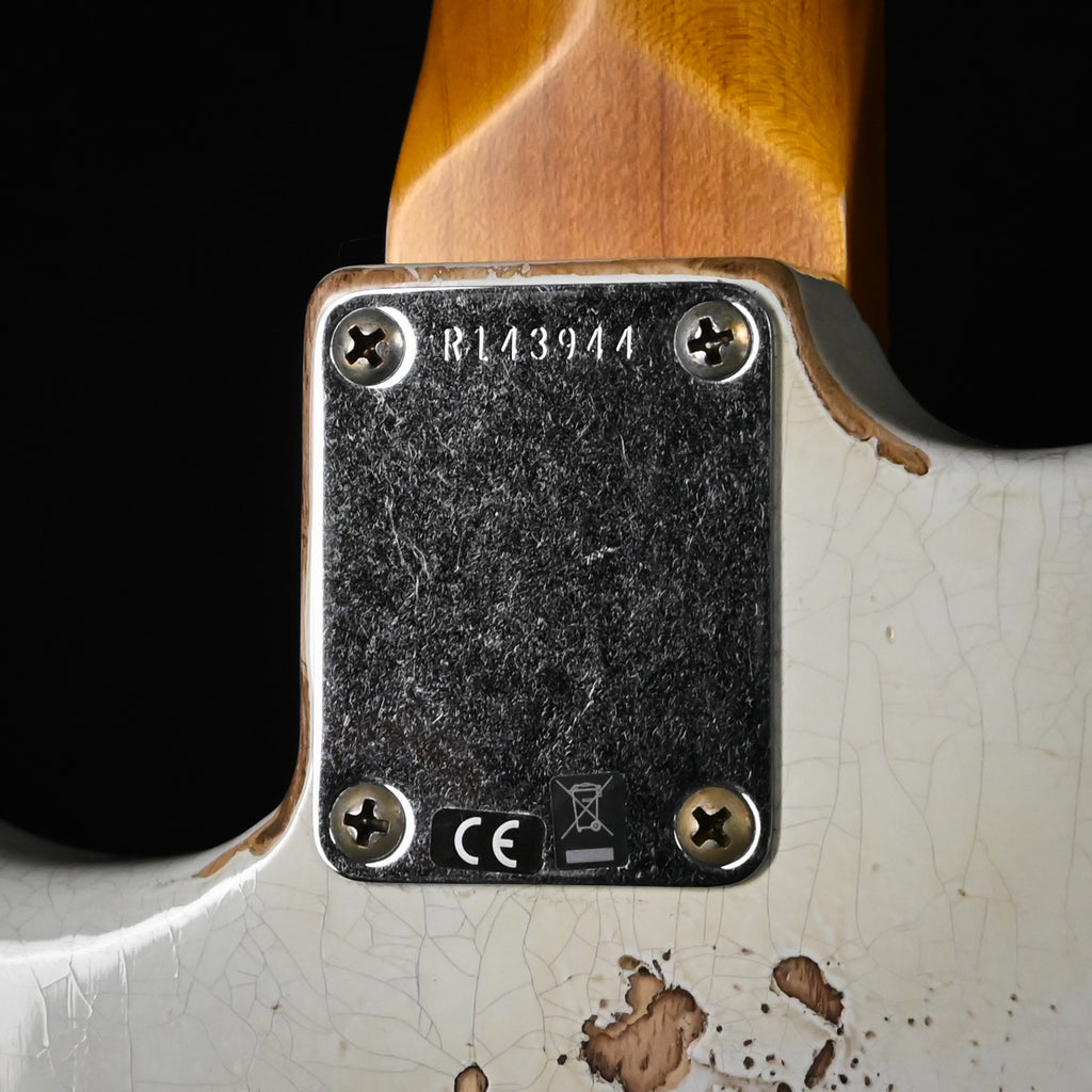 Fender Custom Shop '62 Stratocaster HSS Heavy Relic- Olympic White 2026 (R143944)