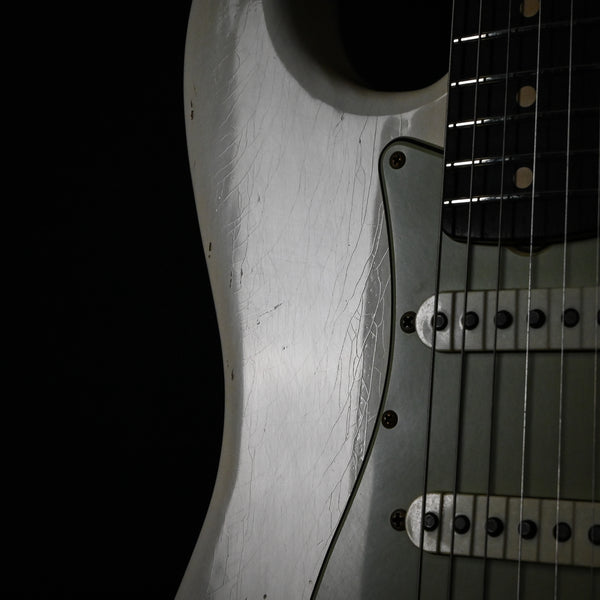 Fender Custom Shop Masterbuilt Yuriy Shishkov '63 Stratocaster w/ Brazilian Rosewood, Journeyman- Aged Artic White 2025 (R138381)