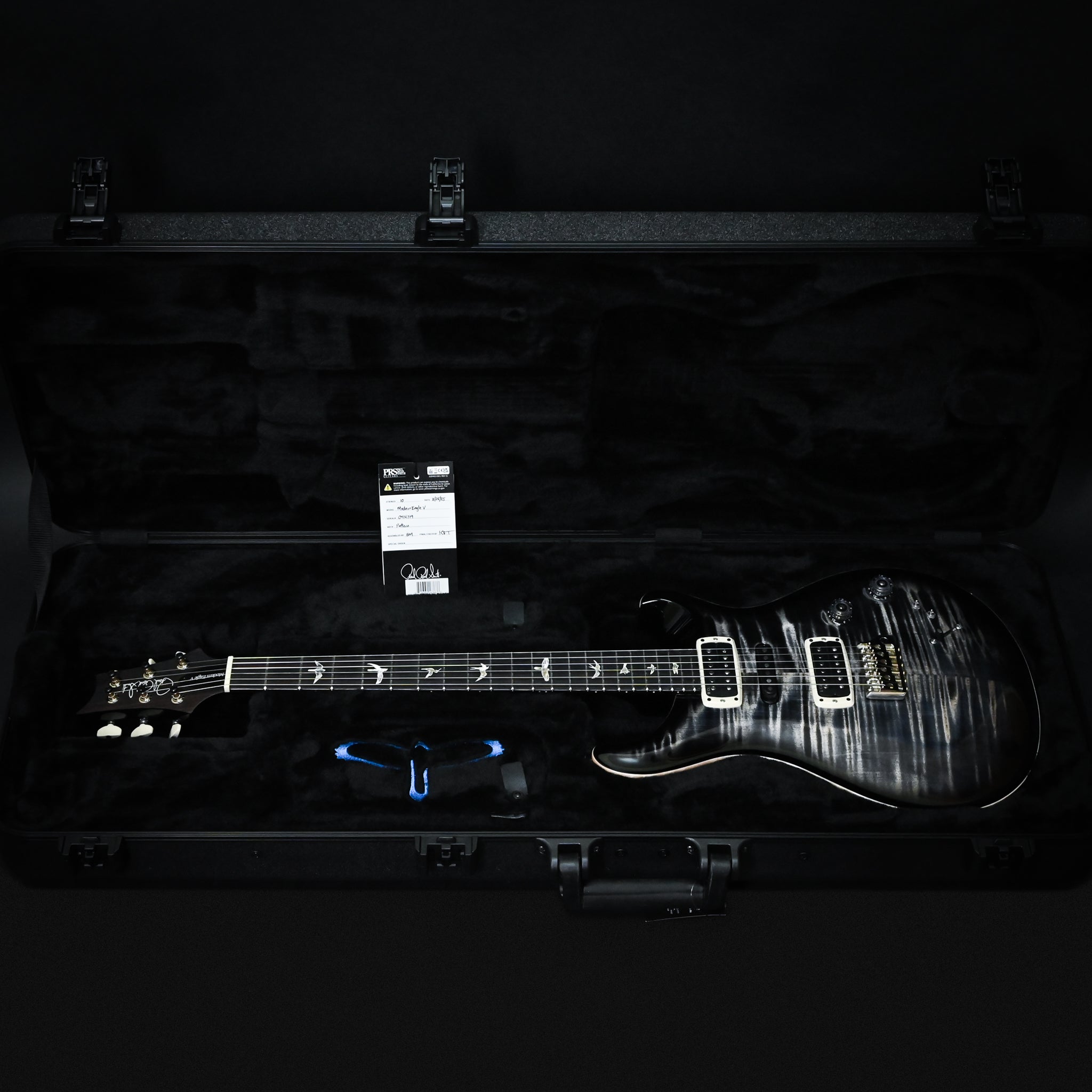 PRS Modern Eagle V Electric Guitar- Charcoal Burst 2025 (0414719)