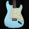 Fender Custom Shop Late-1962 Stratocaster Relic w/ Closet Classic Hardware- Faded Aged Daphne Blue 2025 (CZ588509)
