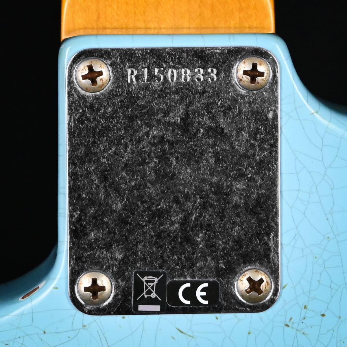Fender Custom Shop '62 Stratocaster HSS w/ Alder Body, Heavy Relic- Daphne Blue 2026 (R150833)