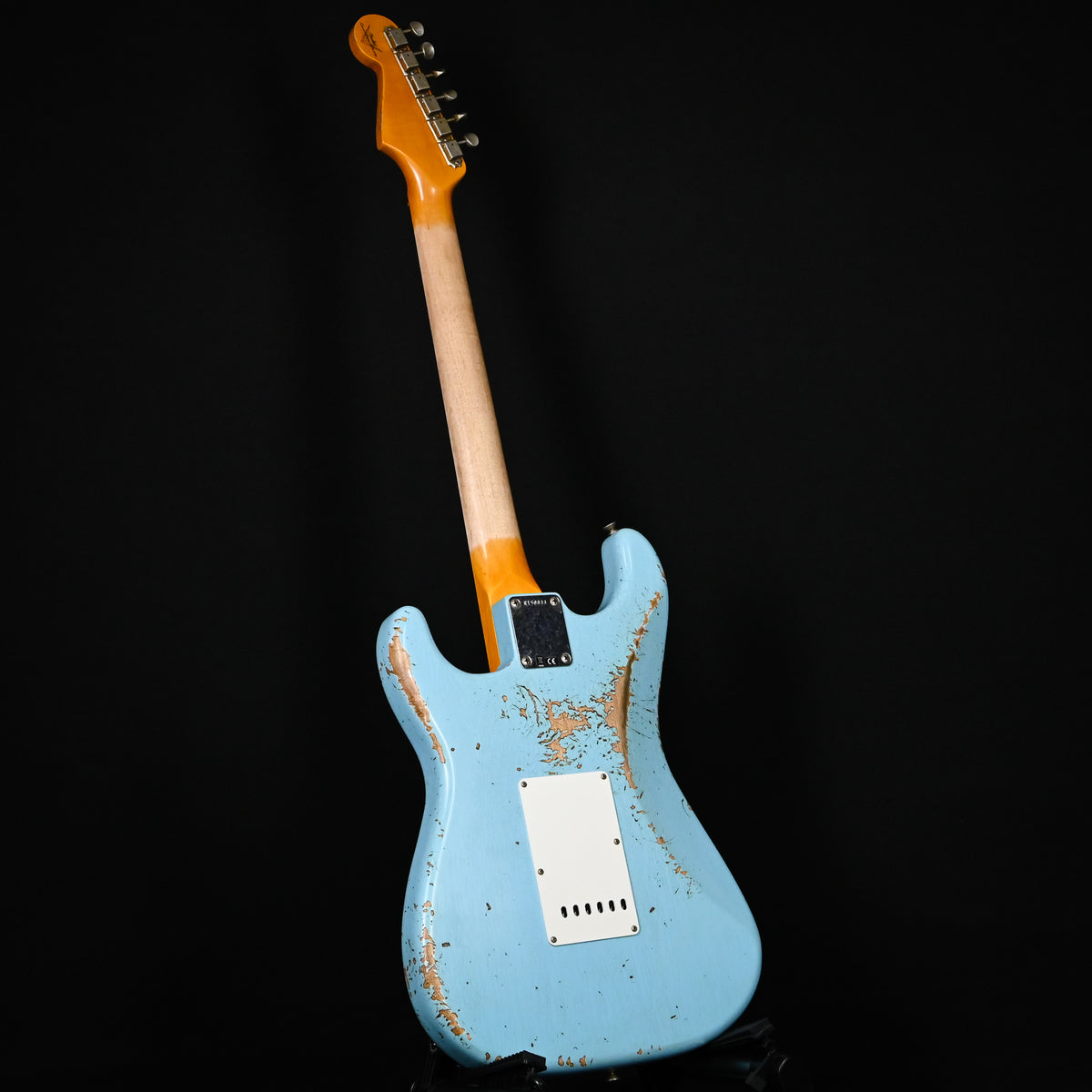 Fender Custom Shop '62 Stratocaster HSS w/ Alder Body, Heavy Relic- Daphne Blue 2026 (R150833)