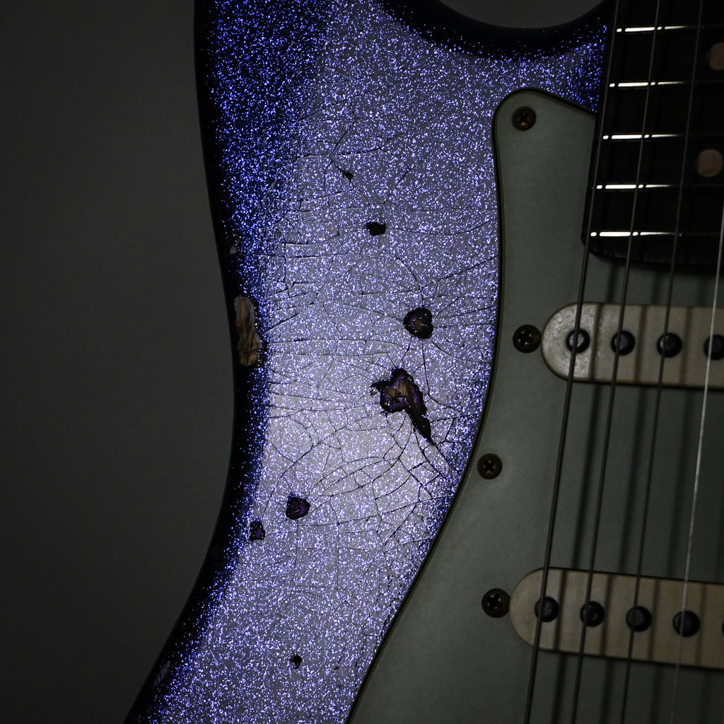 Fender Custom Shop '62 Stratocaster HSS Relic- Purple Sparkle 2026 (R150776)