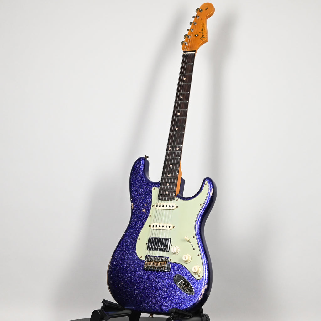 Fender Custom Shop '62 Stratocaster HSS Relic- Purple Sparkle 2026 (R150776)