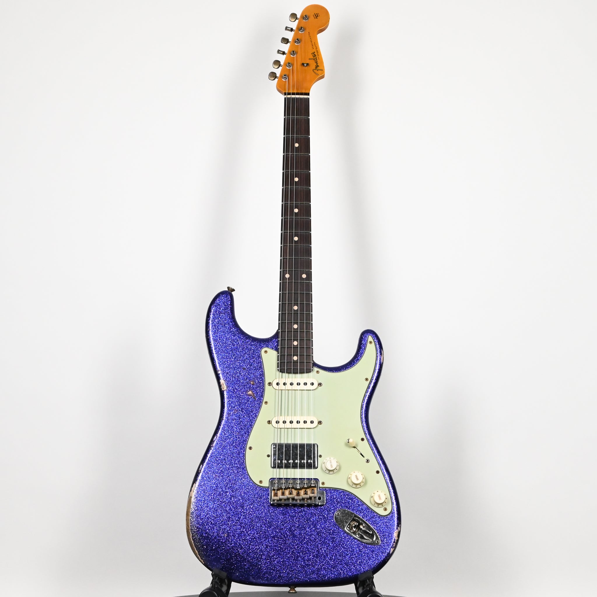 Fender Custom Shop '62 Stratocaster HSS Relic- Purple Sparkle 2026 (R150776)