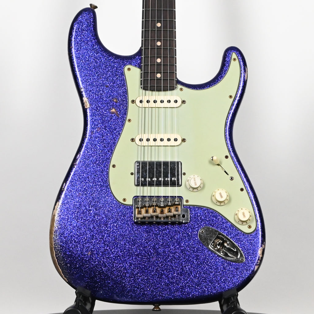 Fender Custom Shop '62 Stratocaster HSS Relic- Purple Sparkle 2026 (R150776)