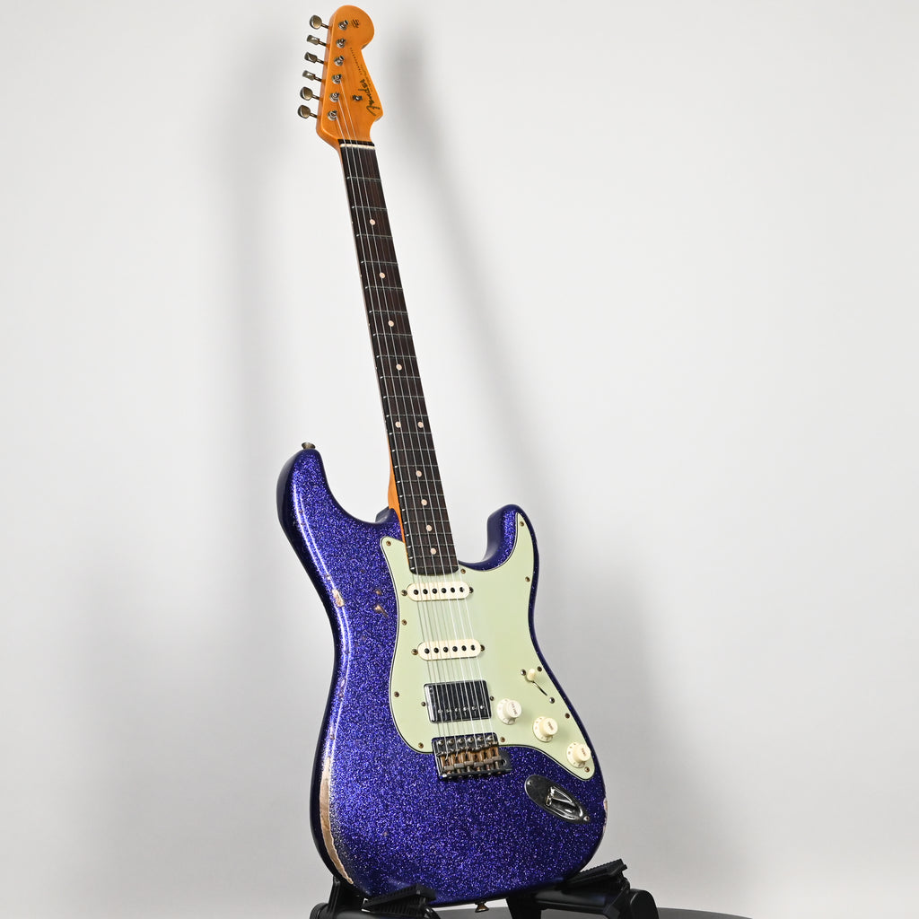Fender Custom Shop '62 Stratocaster HSS Relic- Purple Sparkle 2026 (R150776)
