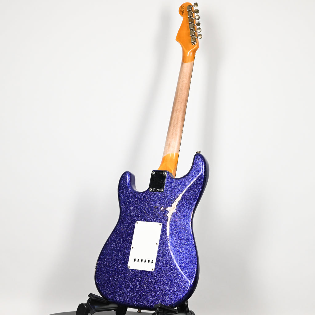 Fender Custom Shop '62 Stratocaster HSS Relic- Purple Sparkle 2026 (R150776)