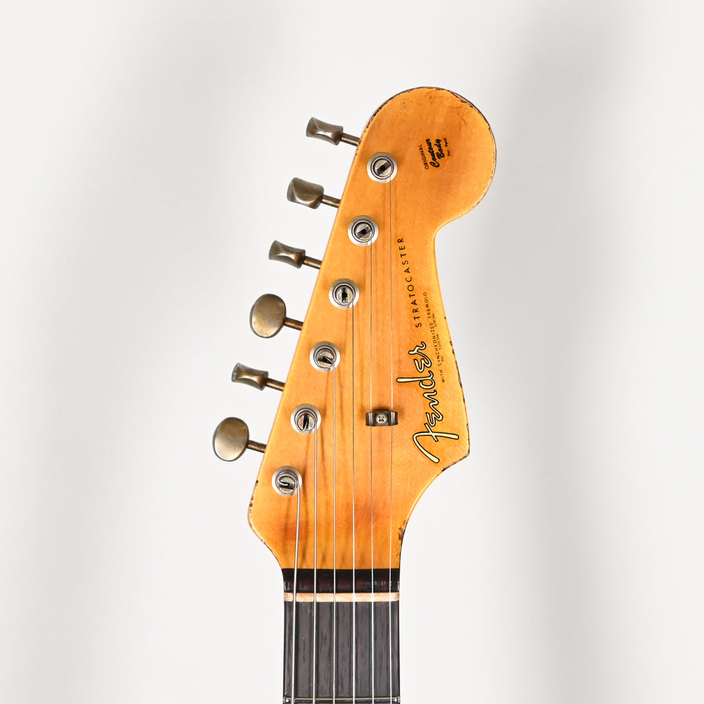 Fender Custom Shop '62 Stratocaster HSS w/ Ash Body, Heavy Relic- Purple Sparkle 2026 (R150589)