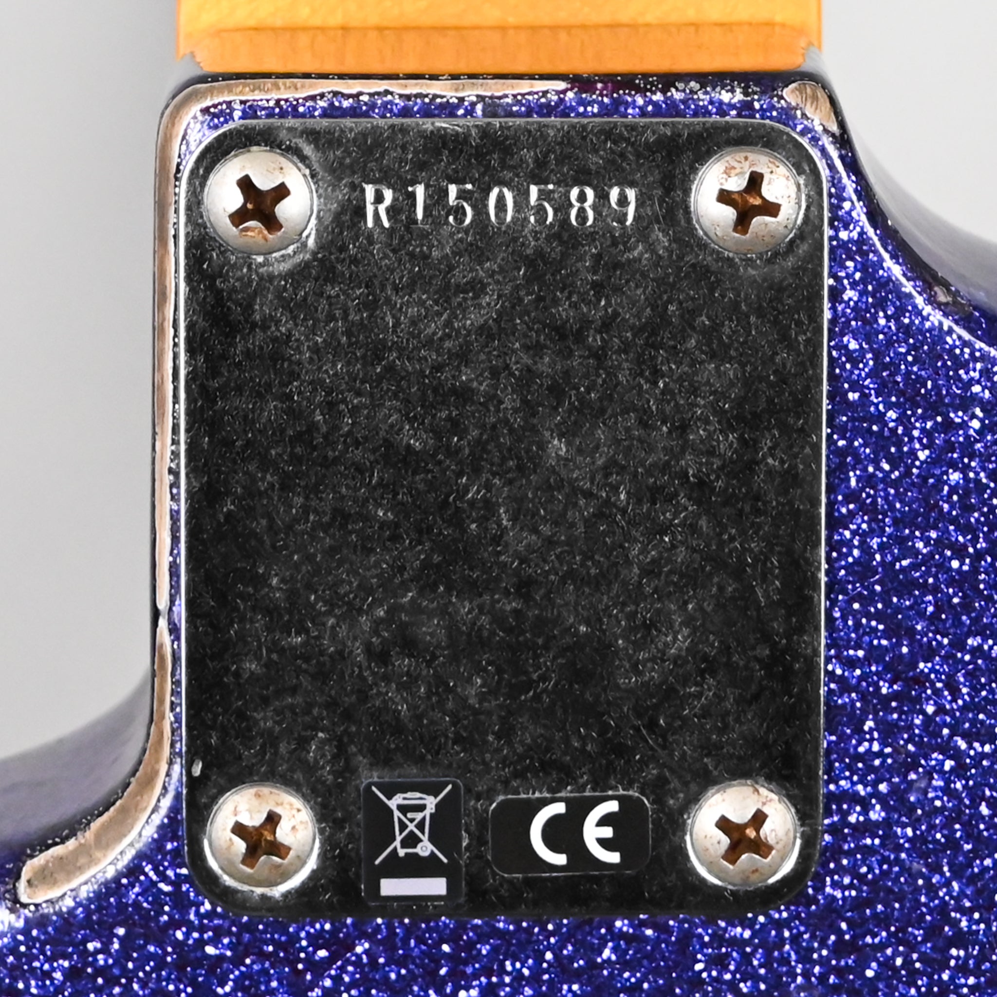 Fender Custom Shop '62 Stratocaster HSS w/ Ash Body, Heavy Relic- Purple Sparkle 2026 (R150589)