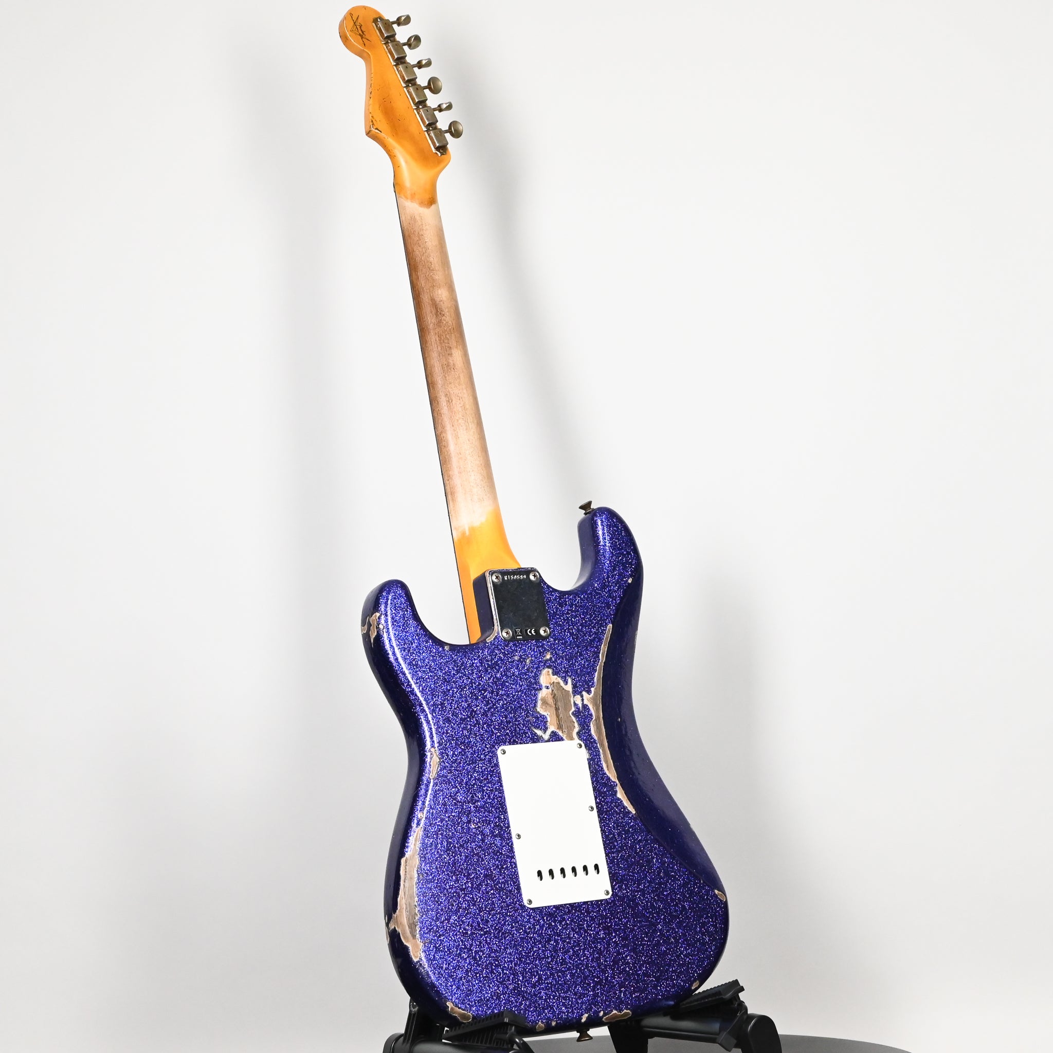 Fender Custom Shop '62 Stratocaster HSS w/ Ash Body, Heavy Relic- Purple Sparkle 2026 (R150589)