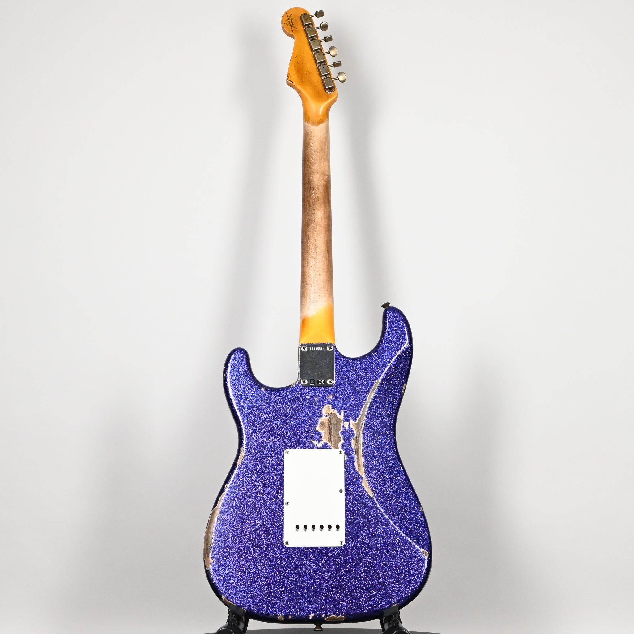 Fender Custom Shop '62 Stratocaster HSS w/ Ash Body, Heavy Relic- Purple Sparkle 2026 (R150589)