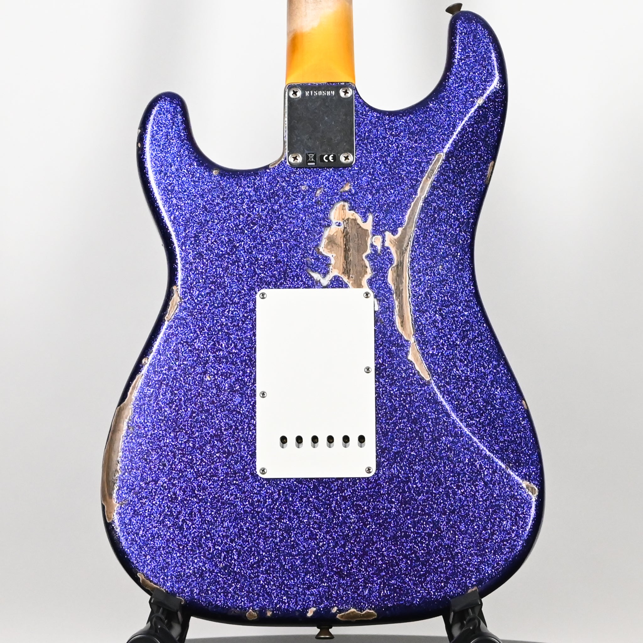 Fender Custom Shop '62 Stratocaster HSS w/ Ash Body, Heavy Relic- Purple Sparkle 2026 (R150589)