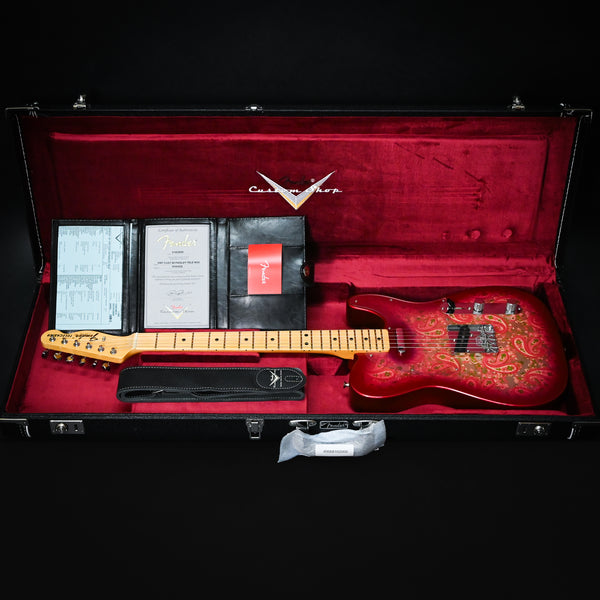 Fender Custom Shop Vintage Custom '68 Paisley Telecaster NOS- Aged Pink Paisley 2025 (R141032)