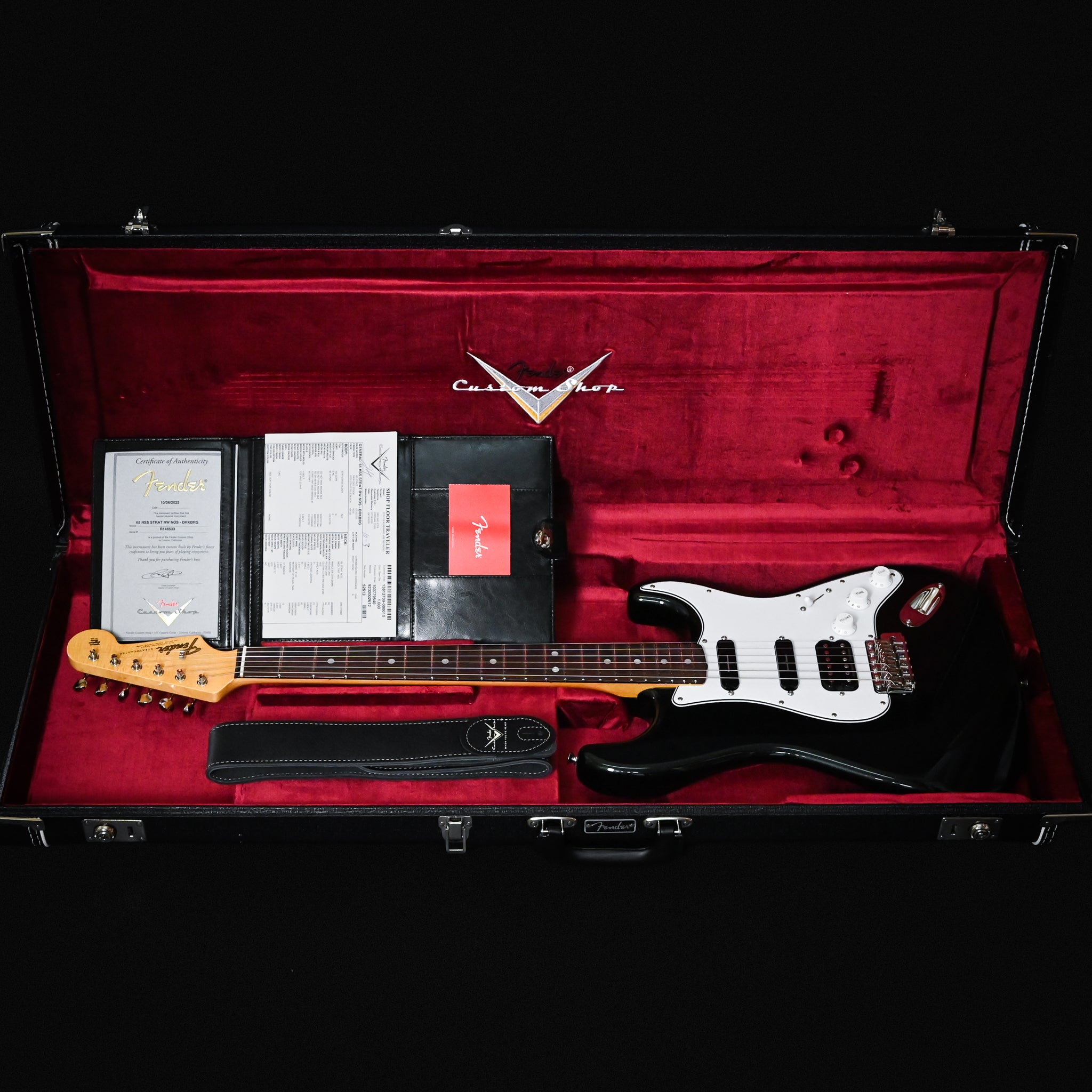 Fender Custom Shop '65 Stratocaster HSS NOS- Dark British Racing Green 2025 (R148533)