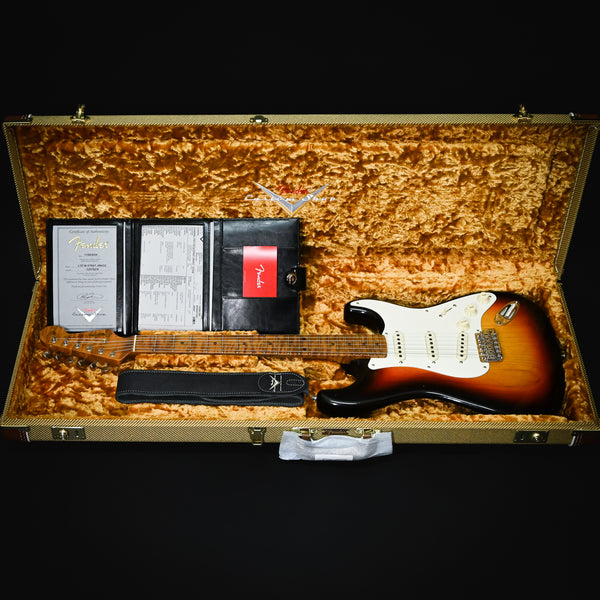 Fender Custom Shop Limited Edition '58 Stratocaster Journeyman/ Closet Classic- Chocolate 3 Tone Sunburst 2024 (CZ576278)