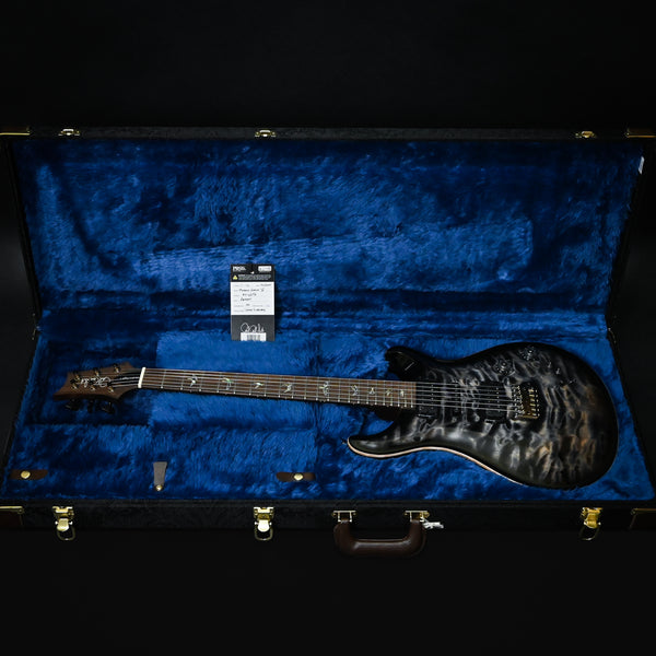 PRS Modern Eagle V Wood Library w/ 10-Top & Brazilian Rosewood Fingerboard Electric Guitar- Charcoal Burst 2025 (0416650)