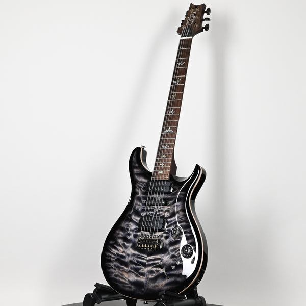PRS Modern Eagle V Wood Library w/ 10-Top & Brazilian Rosewood Fingerboard Electric Guitar- Charcoal Burst 2025 (0416650)