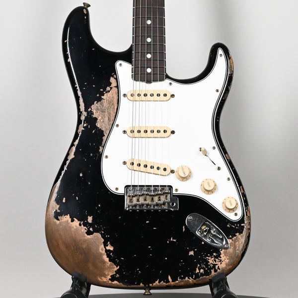 Fender Custom Shop Stratocaster Pro 2025, Super Heavy Relic- Black