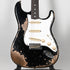 Fender Custom Shop Stratocaster Pro 2025, Super Heavy Relic- Black 2025 (XN18578)