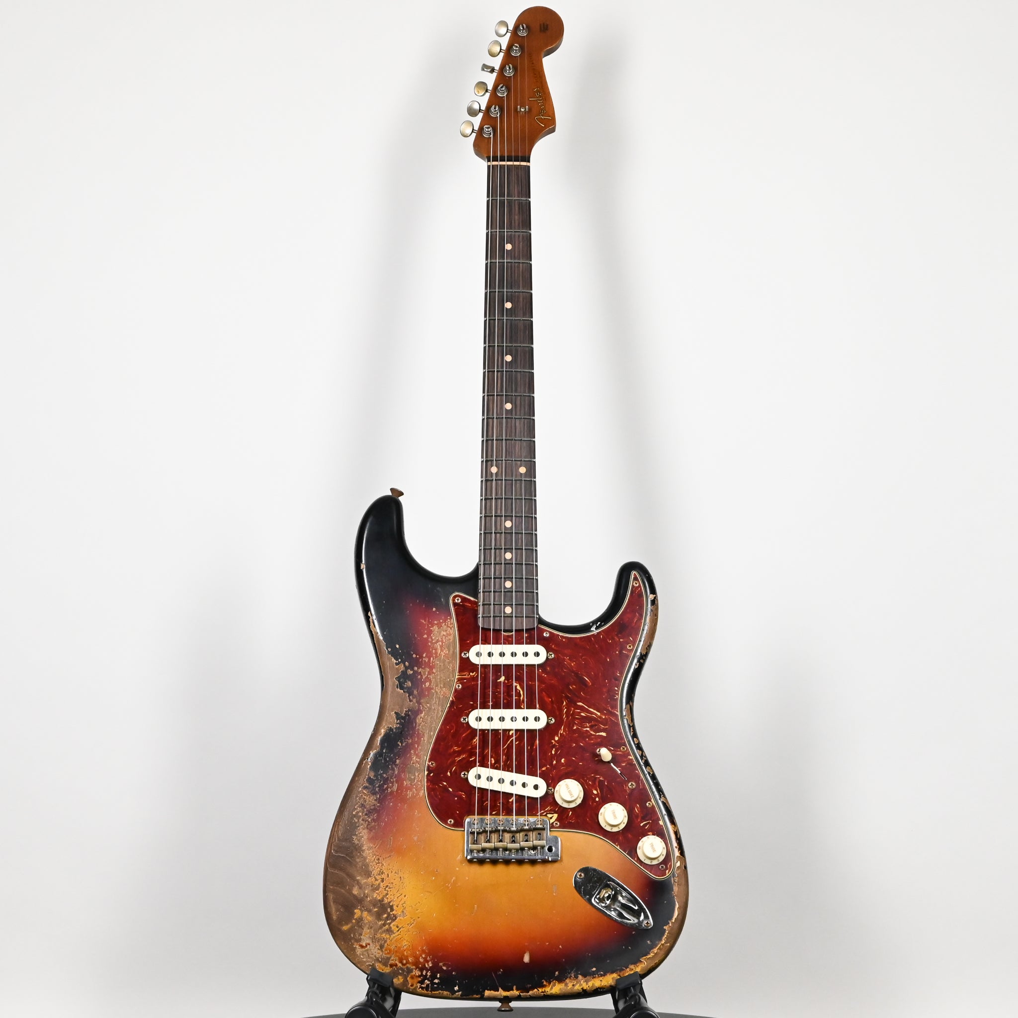 Fender Custom Shop Limited Edition Roasted '61 Stratocaster Super Heavy Relic- Aged 3 Color Sunburst 2026 (CZ589469)