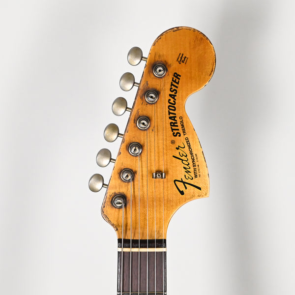 Fender Custom Shop Stratocaster Pro 2025, Super Heavy Relic- Black 2025 (XN18578)