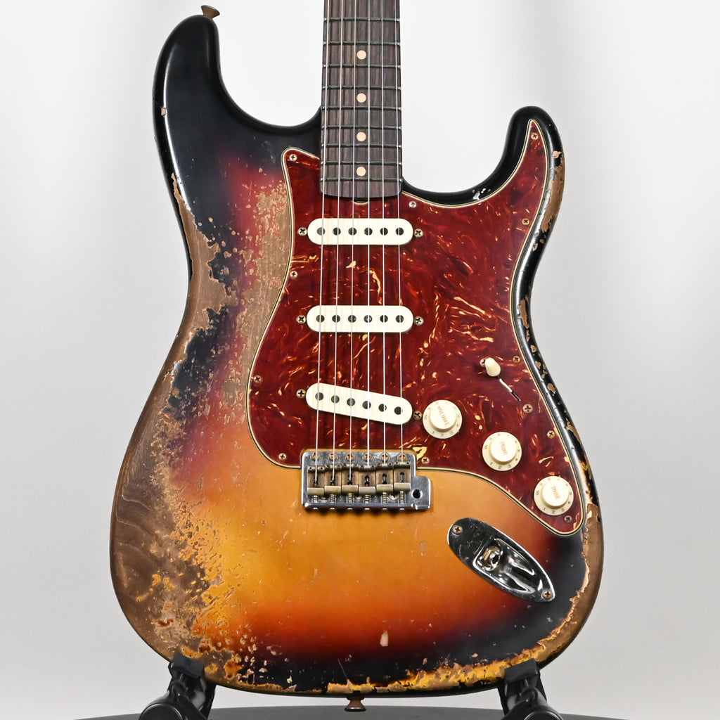 Fender Custom Shop Limited Edition Roasted '61 Stratocaster Super Heavy Relic- Aged 3 Color Sunburst 2026 (CZ589469)