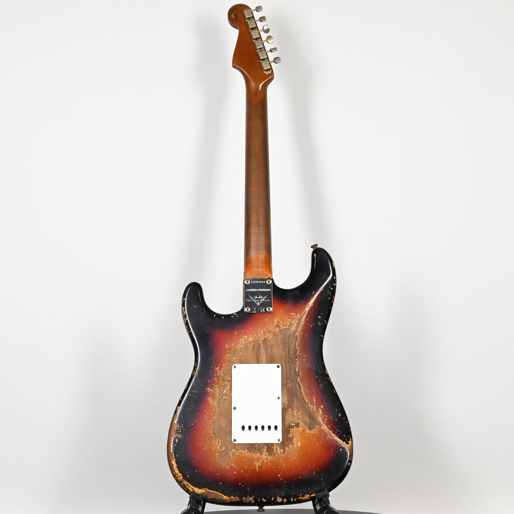 Fender Custom Shop Limited Edition Roasted '61 Stratocaster Super Heavy Relic- Aged 3 Color Sunburst 2026 (CZ589469)