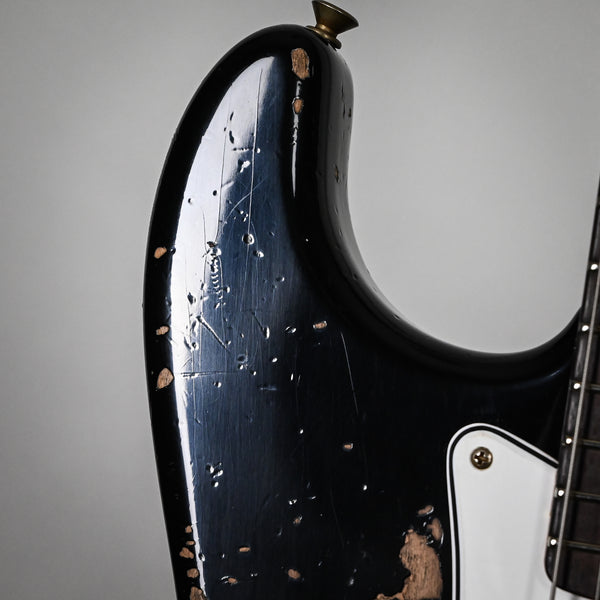 Fender Custom Shop Stratocaster Pro 2025, Super Heavy Relic- Black 2025 (XN18578)