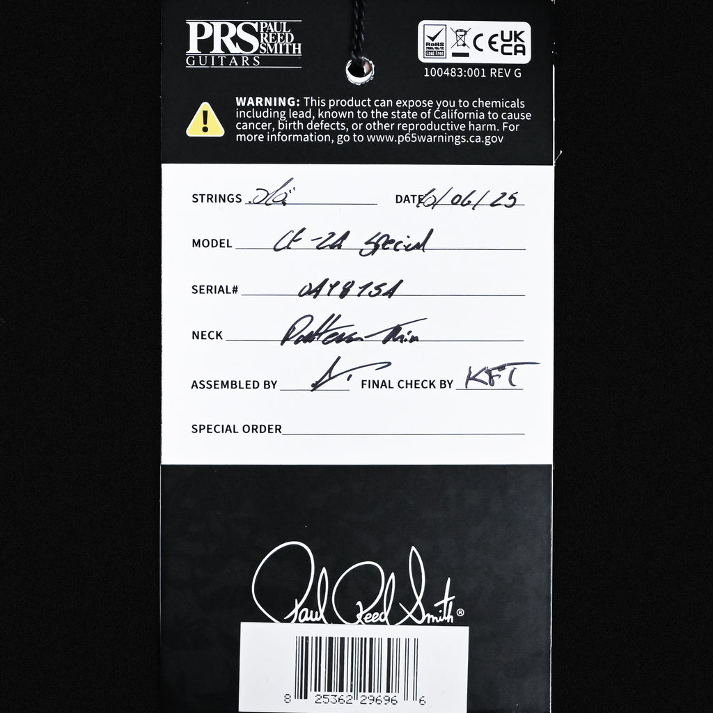 PRS CE 24 Special Electric Guitar- Sprayer's Choice 2025 (0418154)