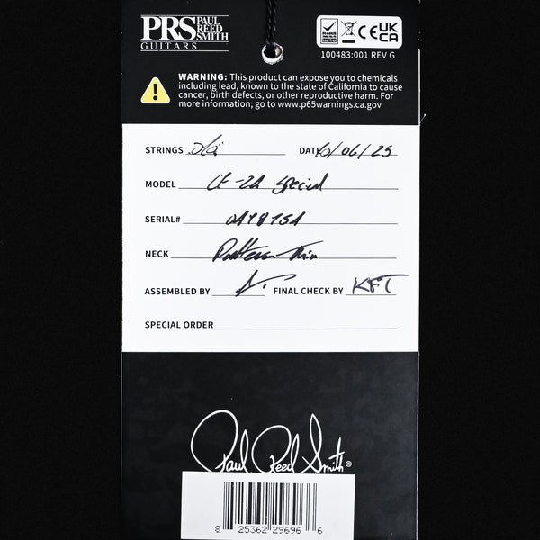 PRS CE 24 Special Electric Guitar- Sprayer's Choice 2025 (0418154)