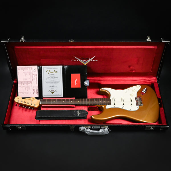 Fender Custom Shop Limited Edition '64 L-Series Stratocaster Time Capsule Finish- Aged Fire Mist Gold 2024 (L11489)